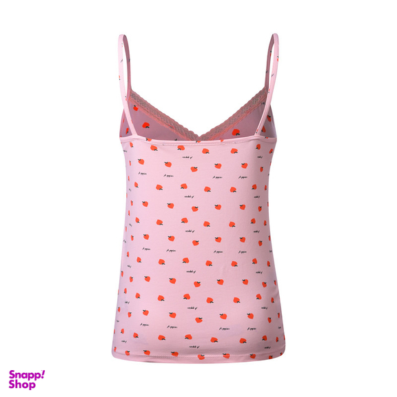 ست تاپ و شلوارک زنانه افراتین مدل هلو کد 6603 رنگ صورتی