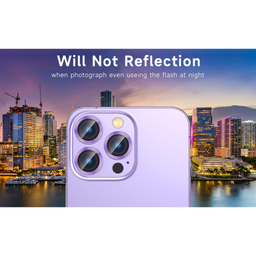 محافظ لنز دوربین بوف مدل HD-ColorLenz مناسب برای گوشی موبایل اپل Iphone 14 Pro Max / 14 Pro
