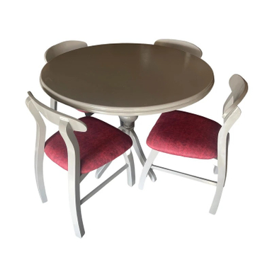 میز و صندلی ناهارخوری 4 نفره مدل لاکچری KH04