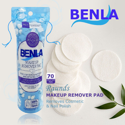 پد آرایش پاک کن بنلا مدل Makeup Wipes مجموعه 5 بسته 72 عددی
