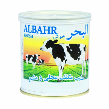 دسر شیر عسل تغلیط شده کلید دار البحر وزن 387 گرم