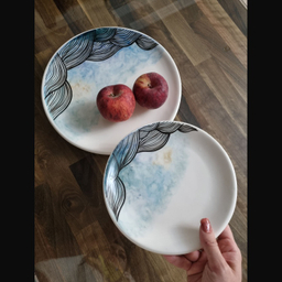 سرویس غذاخوری سرامیکی ۱۲ پارچه مدل رویایی