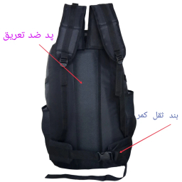 کوله پشتی کوهنوردی 65 لیتری طرح کت مدل KHZ