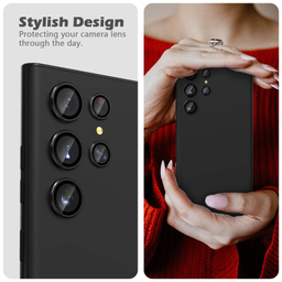 محافظ لنز دوربین بوف مدل ClrFilm مناسب برای گوشی موبایل سامسونگ Galaxy S22 Ultra