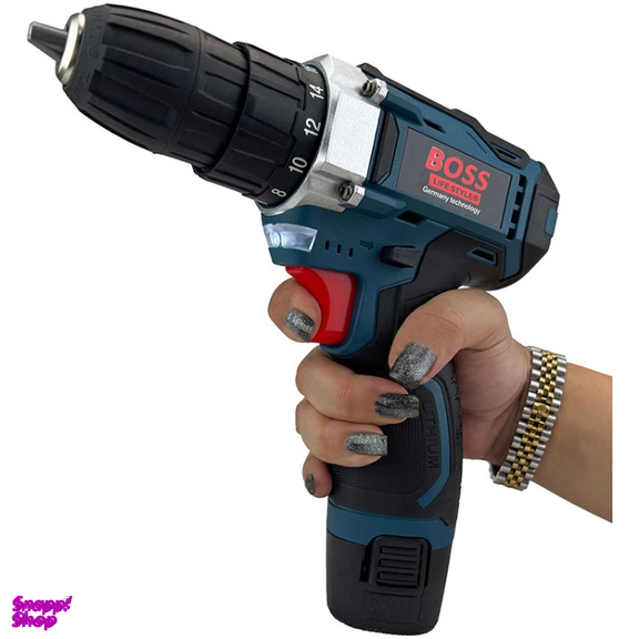 پیچ گوشتی شارژی باس کد 18vf LI-ION مجموعه 30 عددی