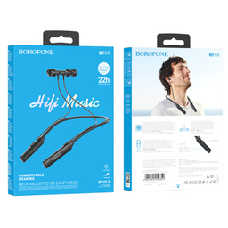 هدفون بلوتوثی دورگردنی بروفون مدل BE65