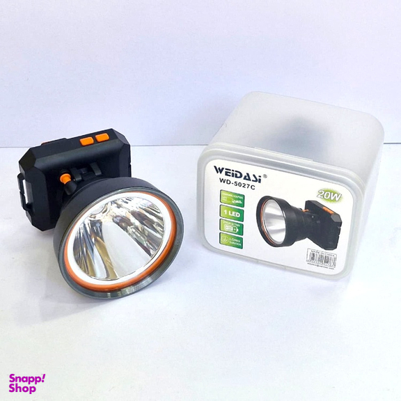 چراغ پیشانی LED شارژی مدل WD-5027