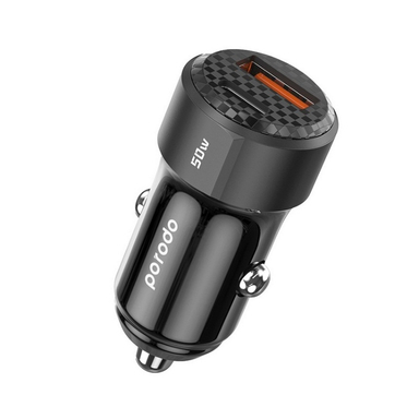 شارژر فندکی دو پورت 50 وات پرودو مدل Porodo 50W Dual Port Car
