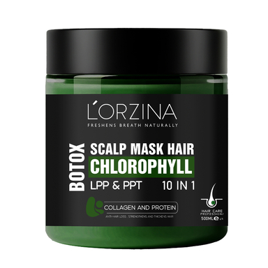 ماسک مو ترمیم کننده لورزینا مدل بوتاک LPP حجم 500 میلی لیتر