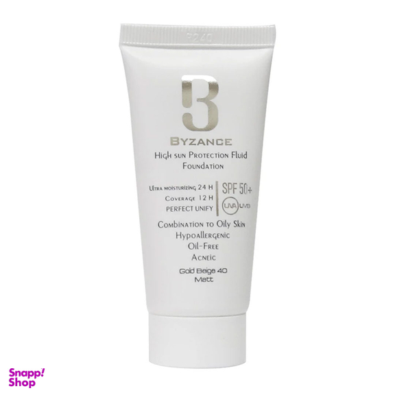 کرم ضد آفتاب بیزانس شماره 40 حجم 30 میلی لیتر