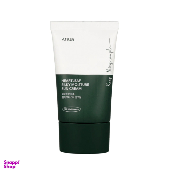 ضد آفتاب آنوا مدل HERATLEAF SILKY MOISTURE حجم 50 میلی لیتر