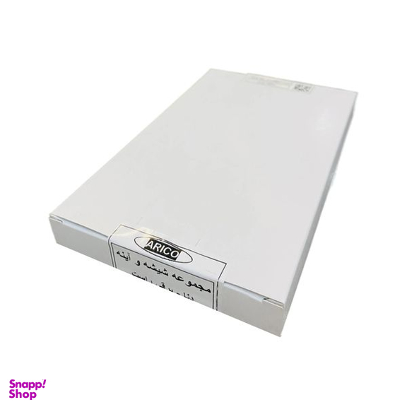 شیشه آینه راست برقی آریکو مدل گرم کن دار کد 1368R مناسب برای دنا