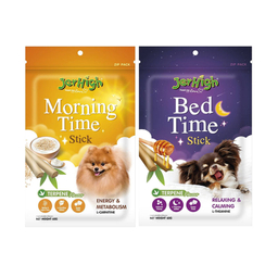 تشویقی سگ جرهای مدل Morning & Bed Time وزن 100 گرم بسته 2 عددی