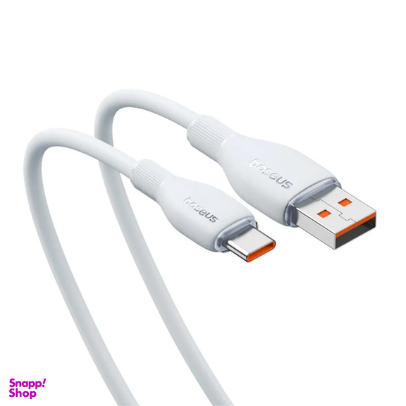 کابل دیتا 100 وات USB به Type-C بیسوس مدل Pudding Series طول 1.2 متر