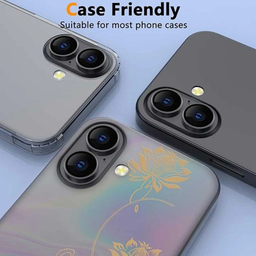محافظ لنز دوربین بوف مدل HD-ColorLenz مناسب برای گوشی موبایل اپل iPhone 16 / 16 Plus