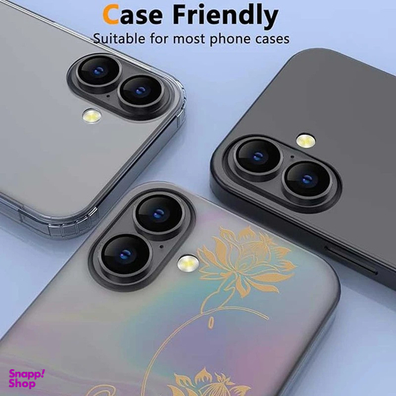 محافظ لنز دوربین بوف مدل HD-ColorLenz مناسب برای گوشی موبایل اپل iPhone 16 / 16 Plus