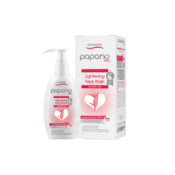 ژل شستشو صورت پاپانو مدل نرم کننده و روشن کننده حجم 200 میلی لیتر