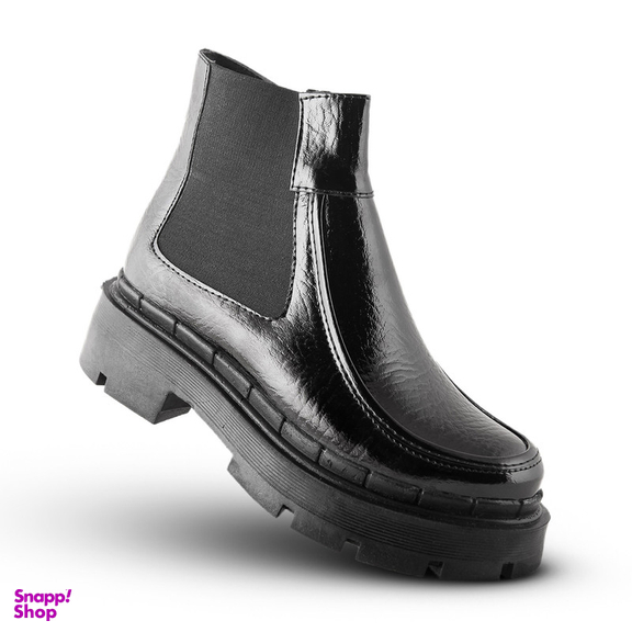 نیم بوت زنانه چرم رادیس مدل ستیلا کد M.VR-659-msk