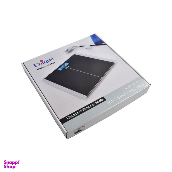 ترازو دیجیتالی یونیک مدل شیشه ای کد 6501