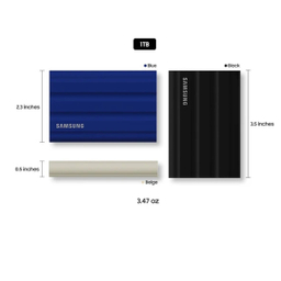 حافظه SSD اکسترنال سامسونگ مدل T7 Shield ظرفیت یک ترابایت