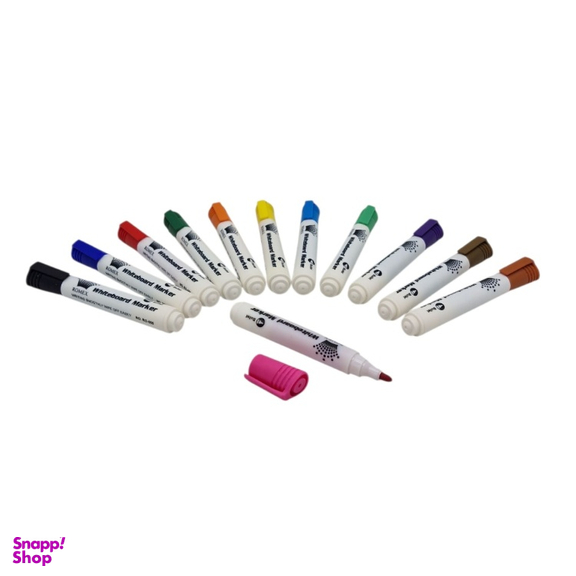 ماژیک وایت برد رومکس کد 12167 بسته 12 عددی