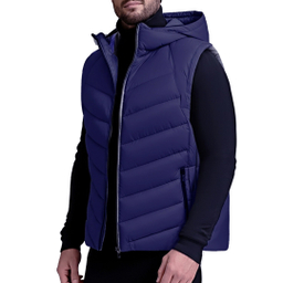 پافر مردانه کد SRM رنگ سرمه ای