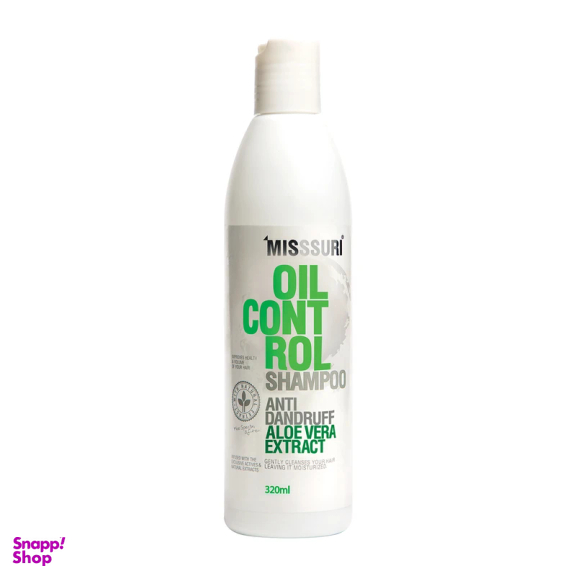 شامپو مو میسوری مدل Oil Control حجم 320 میلی لیتر