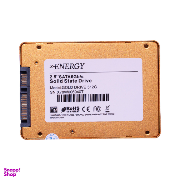 حافظه SSD اینترنال ایکس انرژی مدل Gold
