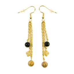 گوشواره طلا 18 عیار زنانه مانچو مدل efg001