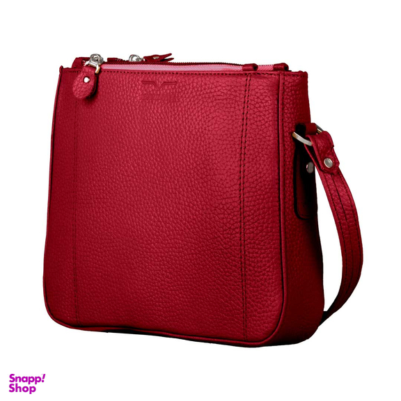 کیف دوشی چرم طبیعی زنانه آروین‌ چرم کد AR-117