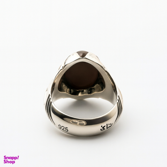 انگشتر نقره مردانه کد HOSS015