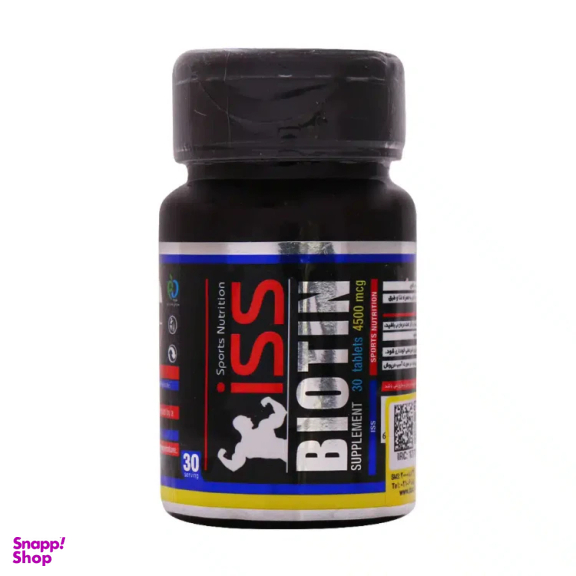 قرص بیوتین 4500 آی اس اس بسته 30 عددی