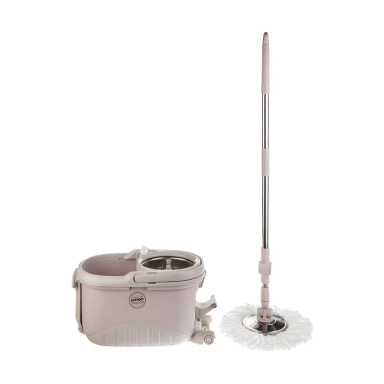 ست سطل و زمین شوی چرخشی لیمون مدل Walkable Mop