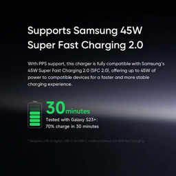 شارژر دیواری 45 وات مک دودو مدل CH-508 به همراه کابل Type-C