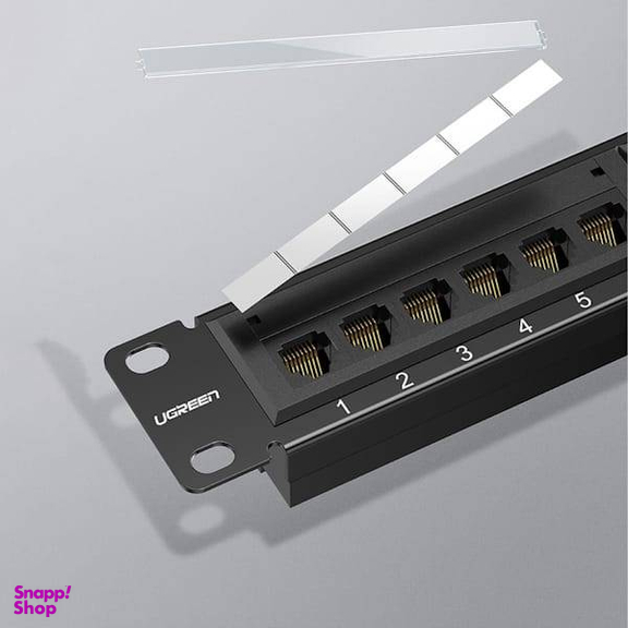 پچ پنل 24 پورت Cat6 یوگرین مدل NW127 کد 70423