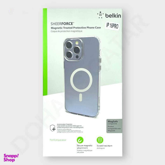 کاور گوشی موبایل بلکین مدل مگ سیف دار مناسب اپل Iphone 16 Pro