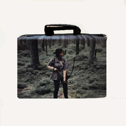 کیف حمل کنسول بازی طرح Last of Us کد 6 مناسب PS5 SLIM