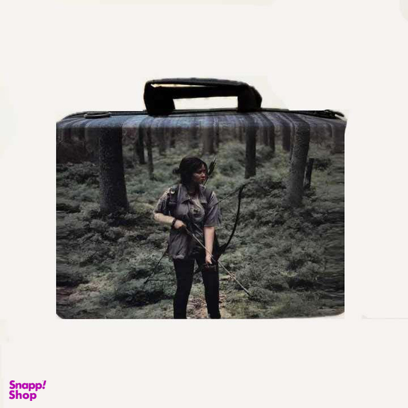 کیف حمل کنسول بازی طرح Last of Us کد 6 مناسب PS5 SLIM