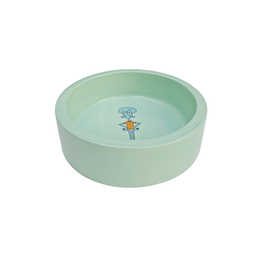 ظرف آب و غذای سگ و گربه مدل باب اسفنجی و دوستان کد 87 ست سه عددی