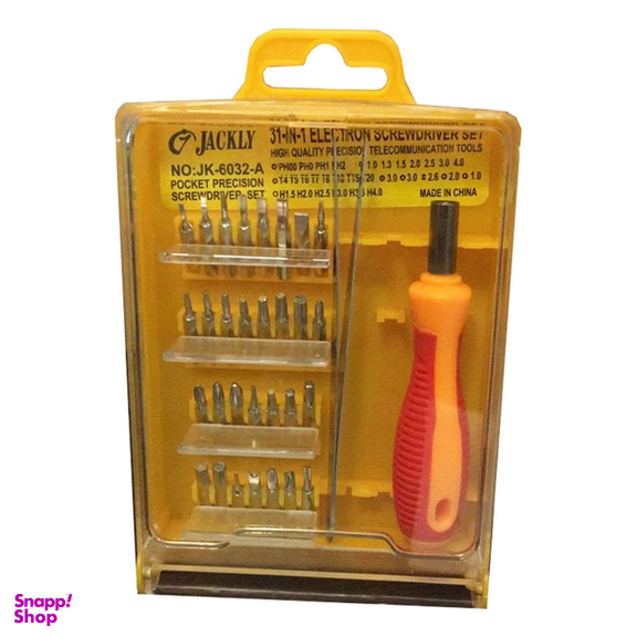 مجموعه 32 عددی پیچ گوشتی جکلی مدل jk 6032-A