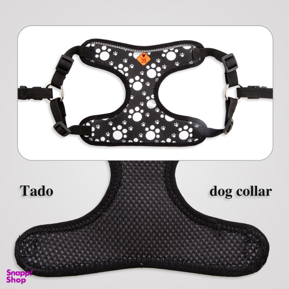 قلاده سینه ای سگ تادو کد C108 سایز M