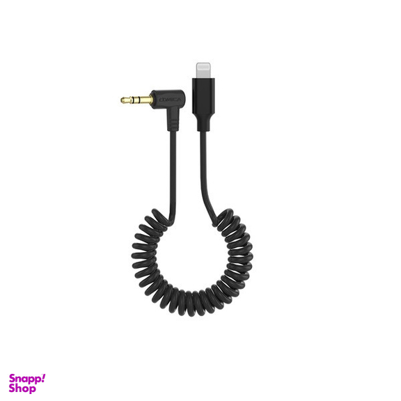 کابل تبدیل جک 3.5 میلیمتری به لایتنینگ کامیکا مدل CVM-D-MI طول 0.6 متر