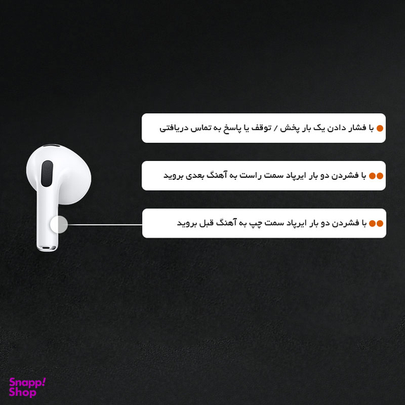 هندزفری بلوتوثی وونک مدل AirPods 3 به همراه کاور