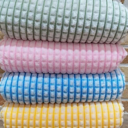 پتو مسافرتی یک نفره مدل حبه ای سایز 150×200 سانتی متر