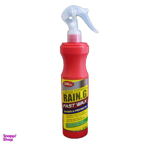 اسپری معطر تمیز کننده و براق کننده چند منظوره RAIN.G رنگ قرمز حجم 300 میلی لیتر