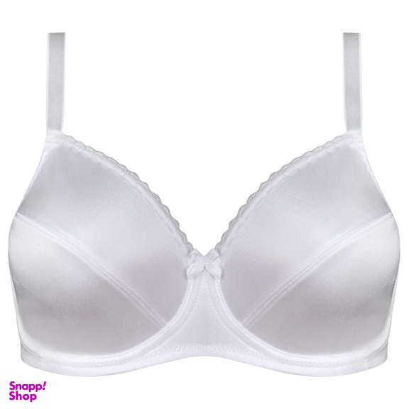 سوتین زنانه شاندرمن مدل فنردار کد 5080-2370-03 رنگ سفید