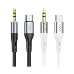 کابل تبدیل USB-C به جک 3.5 میلی متری هوکو مدل UPA22 طول 1 متر