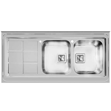 سینک ظرفشویی اخوان مدل 502 روکار