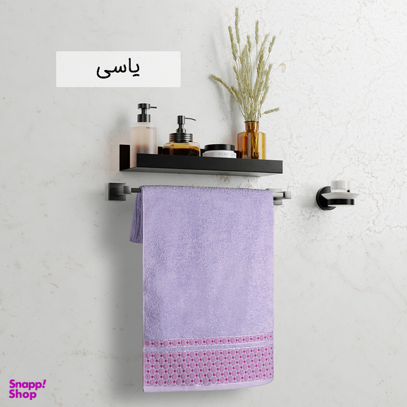 حوله حمام دنیز طرح امرالد سایز 100×150 سانتی متر