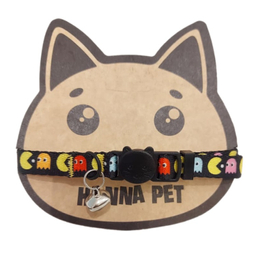 قلاده گربه حنا پت مدل پكمن QC-116 کد 21501